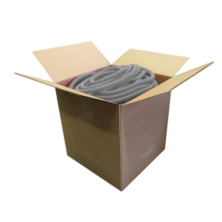 Kable Kontrol Kable Kontrol Convoluted Split Wire Loom Tubing - 1" Inside Diameter - 300' Length - Gray WL905BSP-GRAY